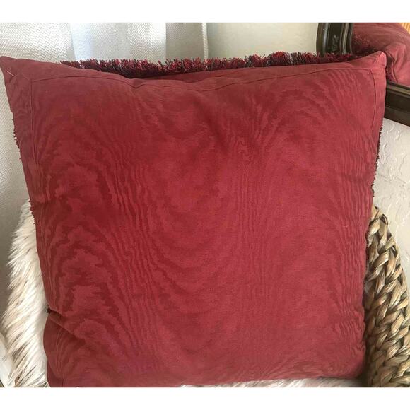 Vintage Elizabeth Bradley PANSY Needlepoint Pillow Victorian Cross Stitch 1997 - Picture 5 of 5